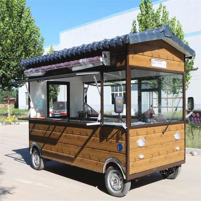 弋驰-小吃车厂家批发-多功能餐车定制小吃车-四轮冷饮车